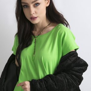 Wholesale Green T-shirt Circle