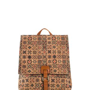 Wholesale Green Women's Cork Backpack with Handles