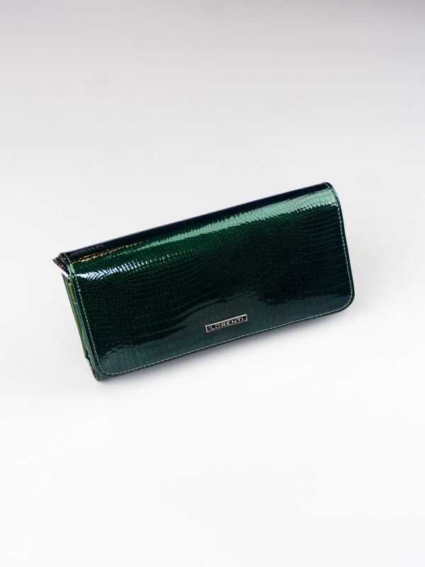 Wholesale Women's Green Leather Wallet