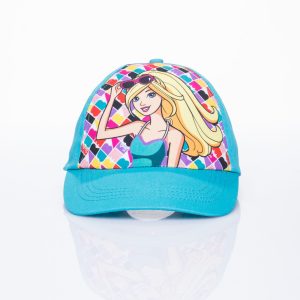 Wholesale Turquoise baseball cap for girl BARBIE