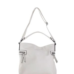 Wholesale Weiße Damen Schultertasche with Langem Riemen