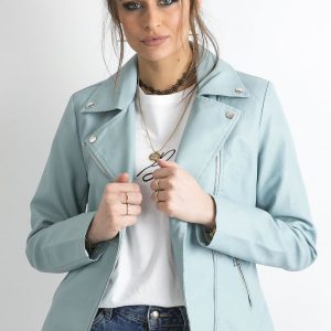 Wholesale Light blue leatherette ramonesque