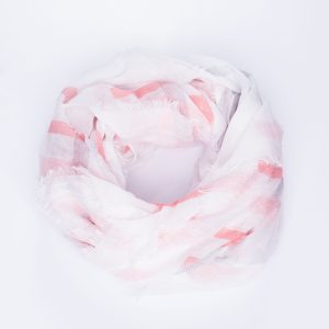 Wholesale Light pink cotton bandana with tassels