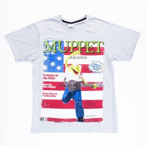 Wholesale White T-shirt for men The MUPPETS