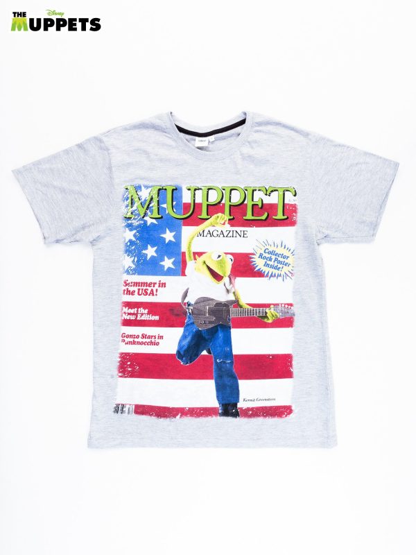 Wholesale White T-shirt for men The MUPPETS