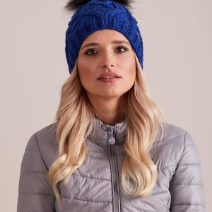 Wholesale Women's Blue Winter Hat