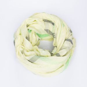 Wholesale Yellow cotton bandana with tassels