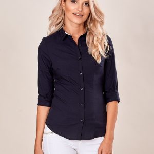 Wholesale Women's Black Smooth Shirt