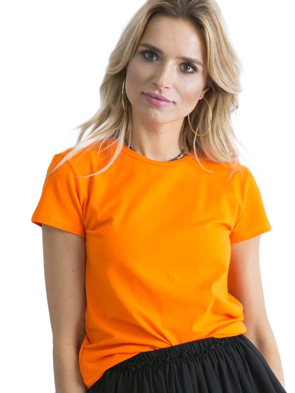 Wholesale Fluopomaran t-shirt Peachy