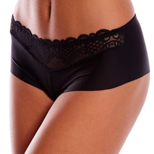 Wholesale Black Seamless Lace Panties