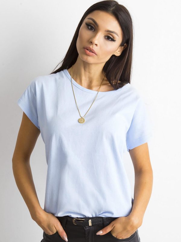 Wholesale Women's t-shirt blue