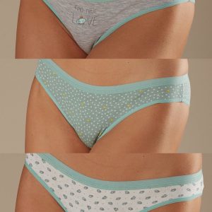 Wholesale Women's Printed Cotton Panties