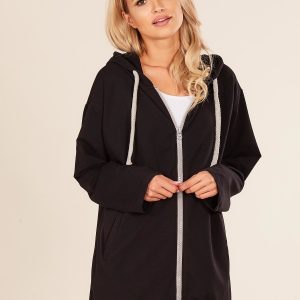 Wholesale Black oversized sweatshirt