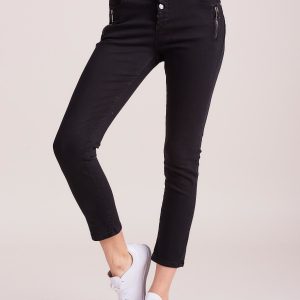 Wholesale Black Women's Denim Pants