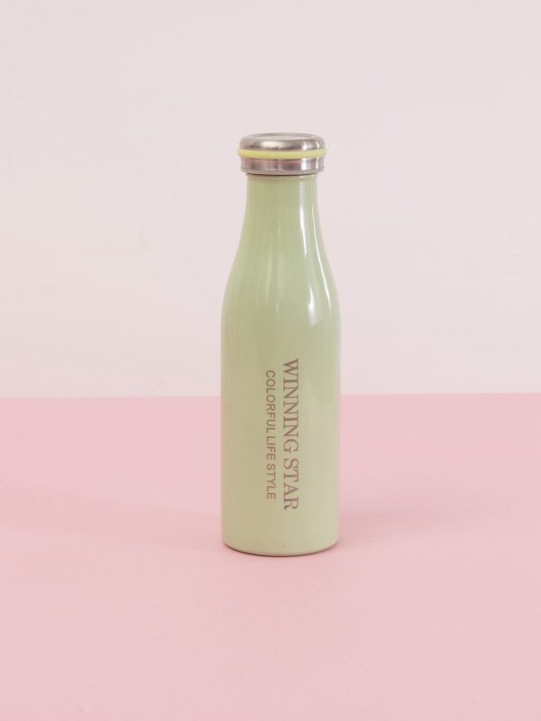 Wholesale Green thermos bottle with screw cap