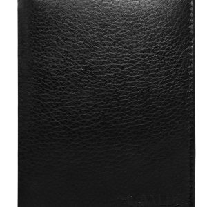 Wholesale Men's wallet open leather black