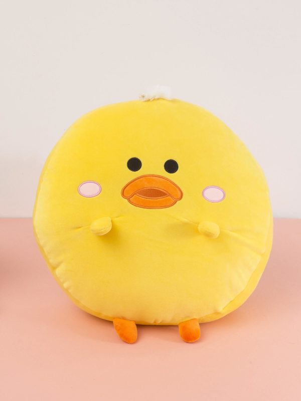 Wholesale Yellow Round Pillow CHICKEN