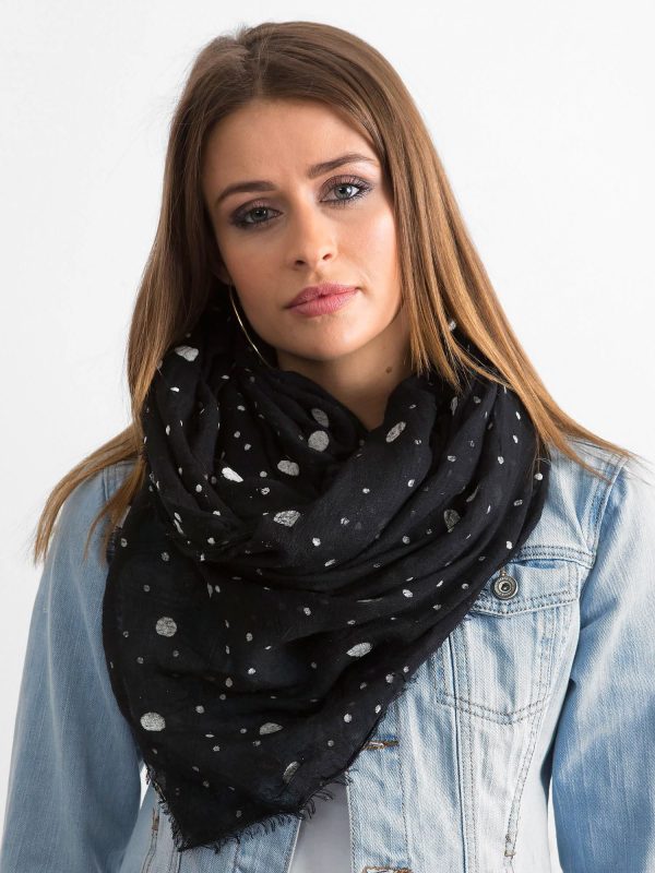 Wholesale Black pea scarf