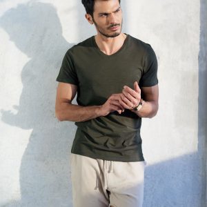 Wholesale Khaki t-shirt for men