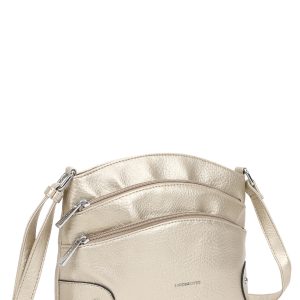 Wholesale Gold Messenger Bag with Adjustable Strap LUIGISANTO