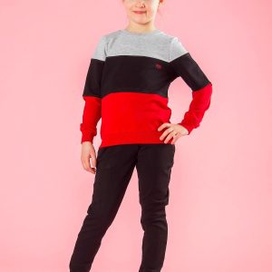 Wholesale Black and red children's set