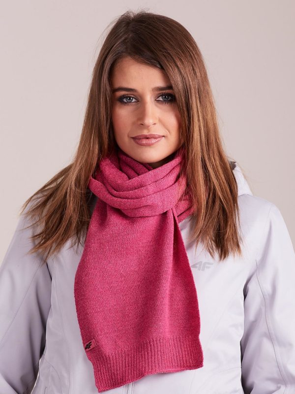 Wholesale 4F Dark Pink Women's Scarf