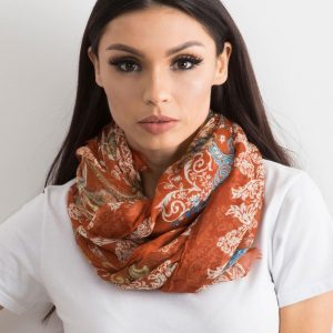 Wholesale Light brown wrap with print