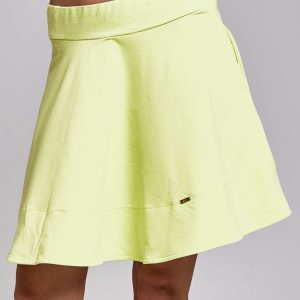 Wholesale Green skater sweatshirt skirt