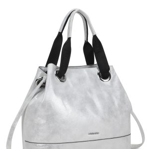 Wholesale LUIGISANTO white capacious shoulder bag