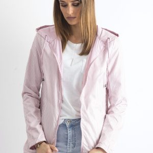 Wholesale Pink double-sided windbreaker jacket