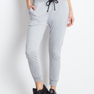 Wholesale Cotton sweatpants grey