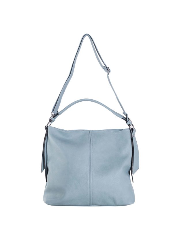 Wholesale Hellblaue Damen Schultertasche with langem Riemen