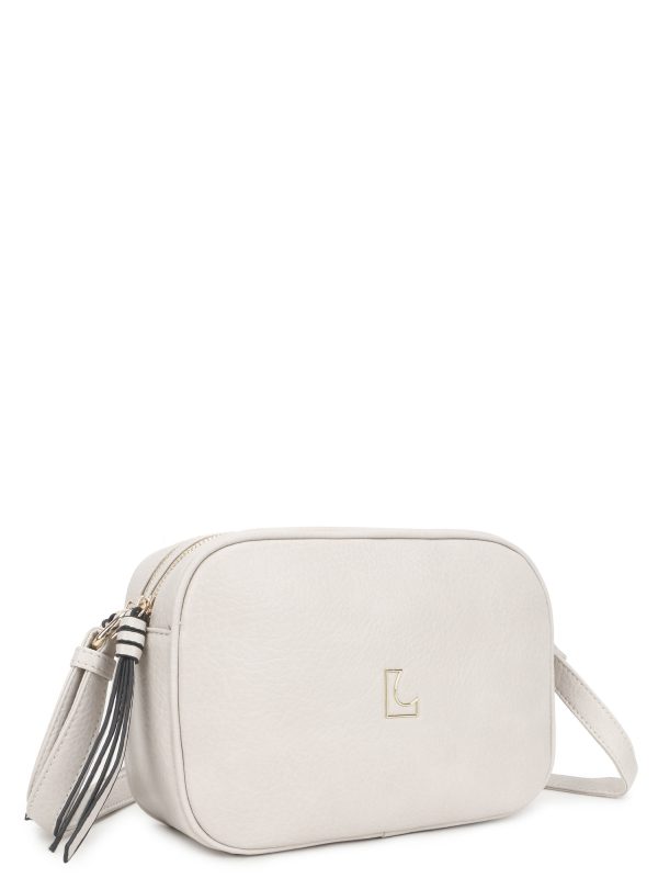 Wholesale Beige crossbody messenger bag LUIGISANTO