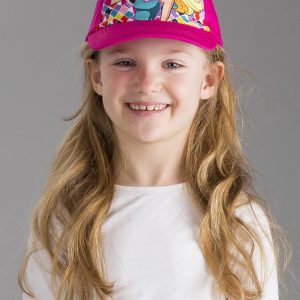 Wholesale Pink baseball cap for girl BARBIE