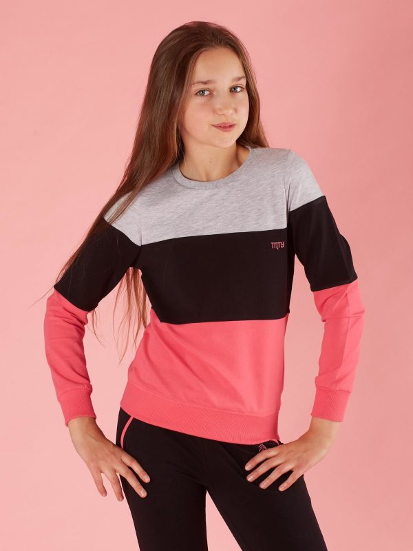 Wholesale Girls' sweatshirt set