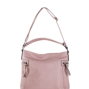 Wholesale Schultertasche Roomy Eco-Leder in Hellviolett