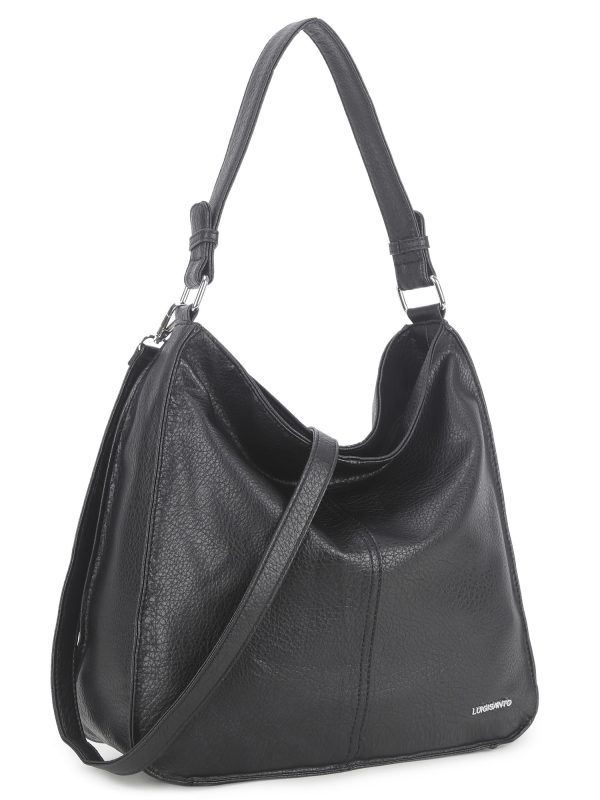 Wholesale LUIGISANTO Black Casual Shoulder Bag