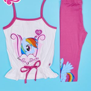 Wholesale White sleeping set for girl MY LITTLE PONY