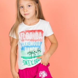 Wholesale Fuchsia shorts for girl MY LITTLE PONY