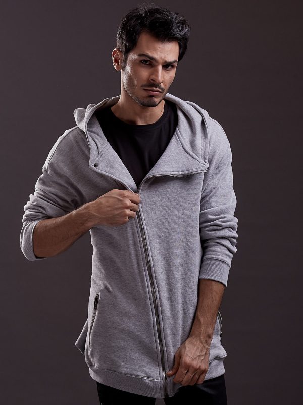 Wholesale Oversize sweatshirt light grey