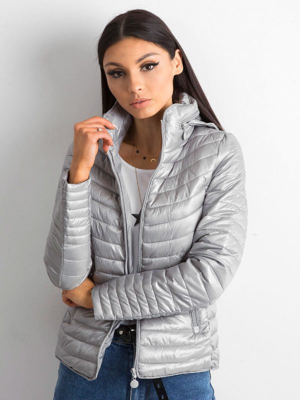 Wholesale Grey Women's Transition Jacket