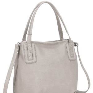 Wholesale LUIGISANTO Grey Vintage Shoulder Bag