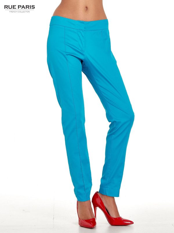 Wholesale Blue cigarette pants in kant