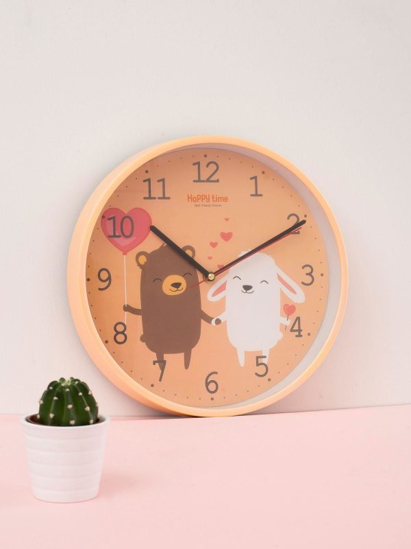 Wholesale Peach Wall Clock