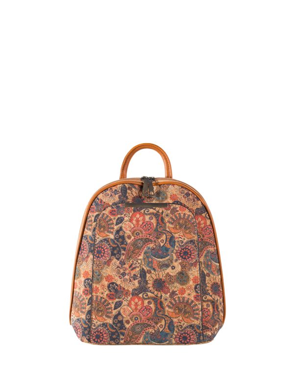 Wholesale Dark Blue Women's Cork Backpack