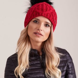 Wholesale Burgundy knitted hat