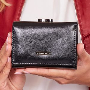 Wholesale Black Women Genuine Leather Wallet