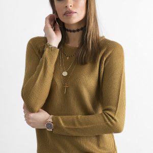 Wholesale Brown Women's Knitted Sweater