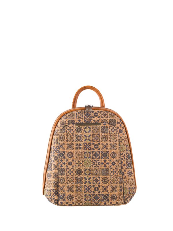 Wholesale Light Green Women's Cork Backpack