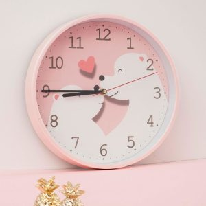 Wholesale Light Pink Wall Clock